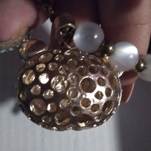 Long beaded panda necklace - Picture 6 of 7